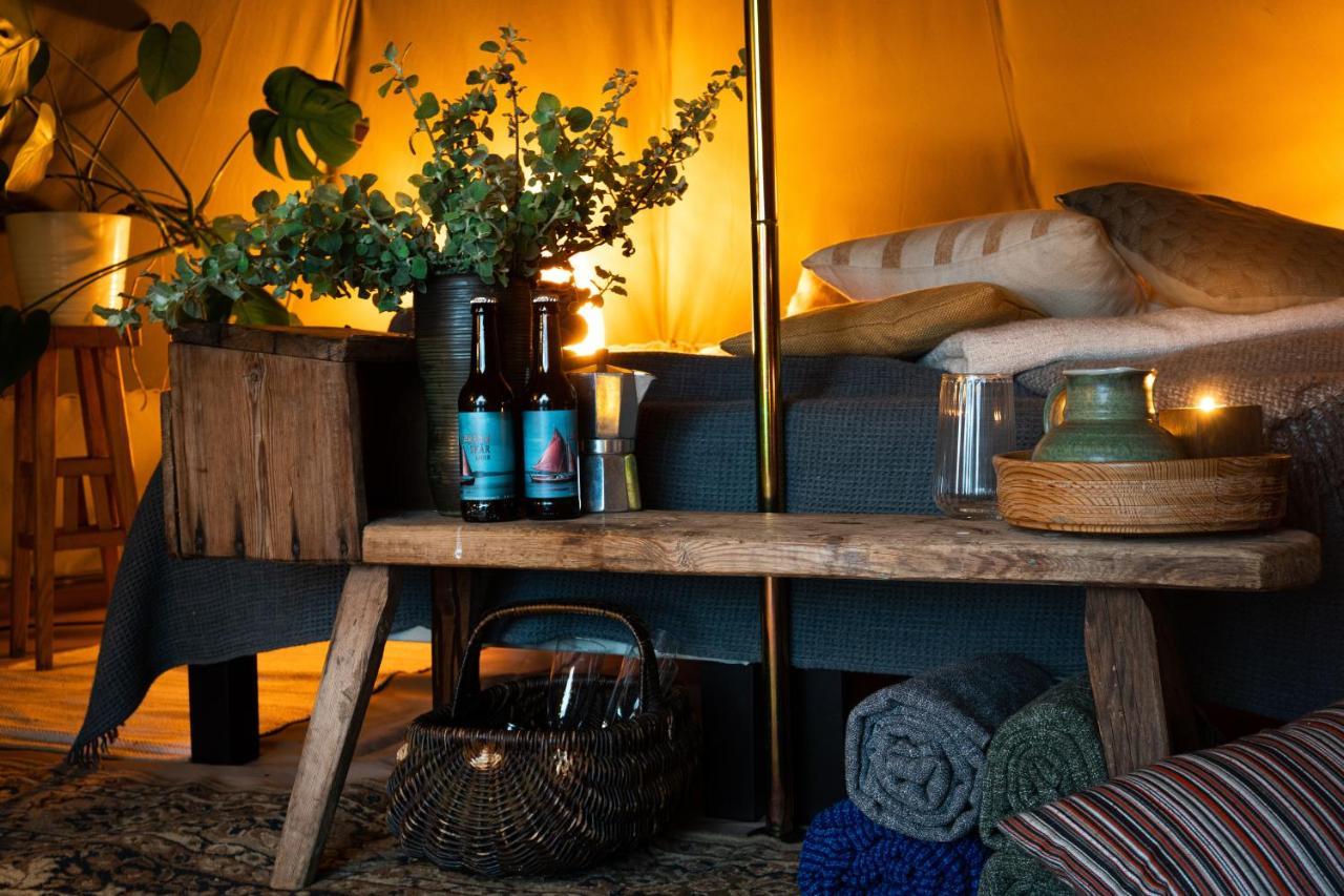 Braennskaer Cottages & Glamping بارجاس المظهر الخارجي الصورة