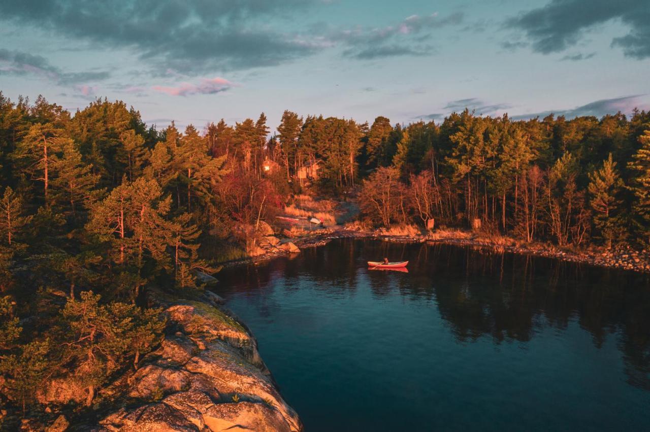 Braennskaer Cottages & Glamping بارجاس المظهر الخارجي الصورة