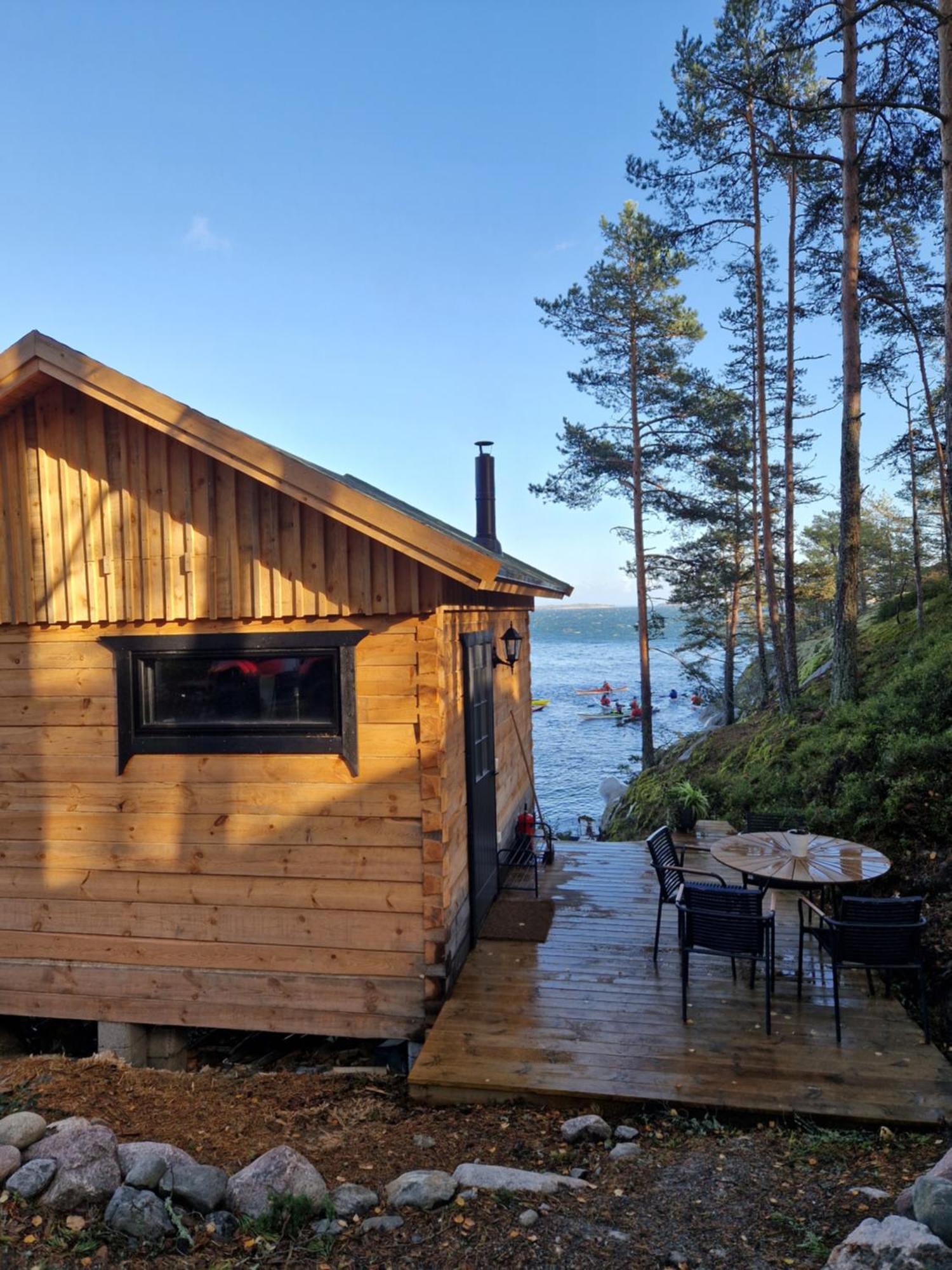 Braennskaer Cottages & Glamping بارجاس المظهر الخارجي الصورة