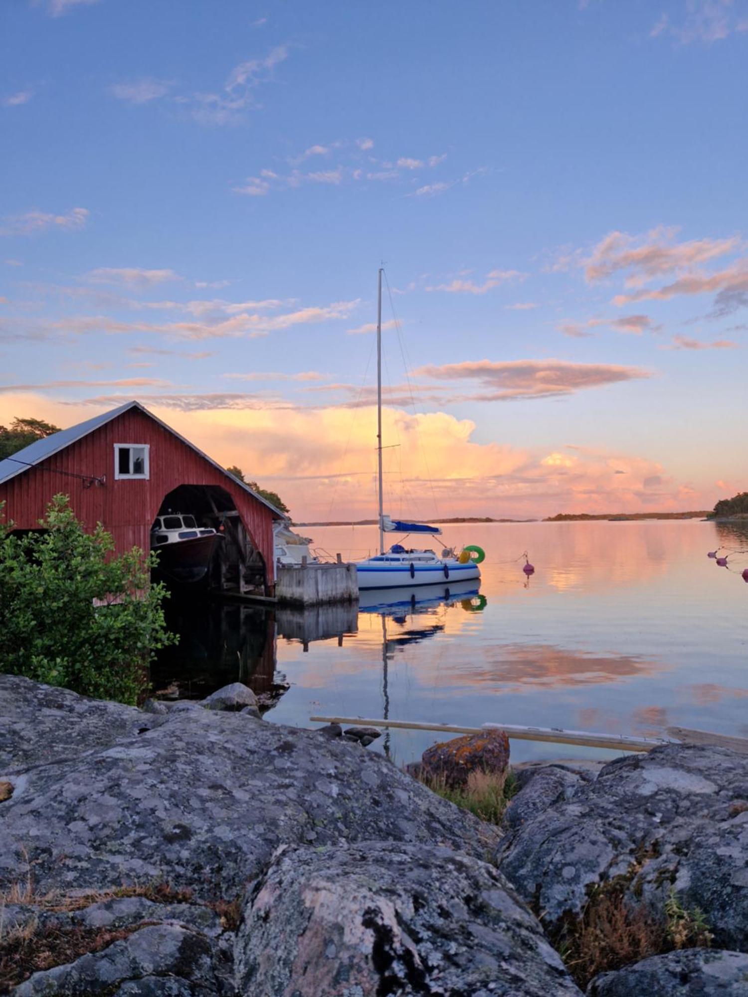 Braennskaer Cottages & Glamping بارجاس المظهر الخارجي الصورة