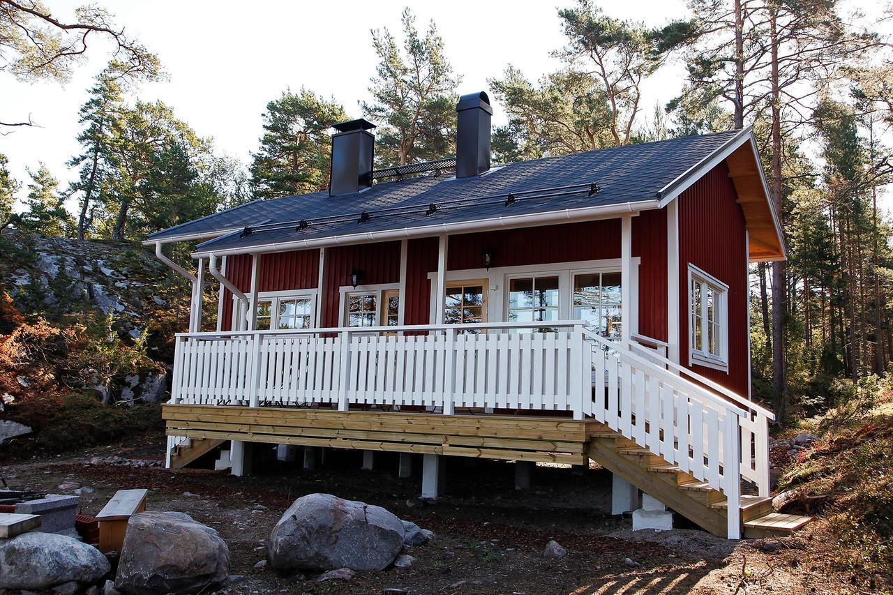 Braennskaer Cottages & Glamping بارجاس المظهر الخارجي الصورة